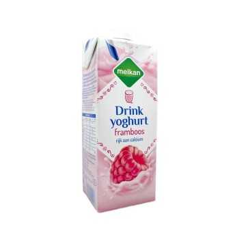 Melkan Drink yogurt Framboos/ Yoghurt para beber de frambuesa