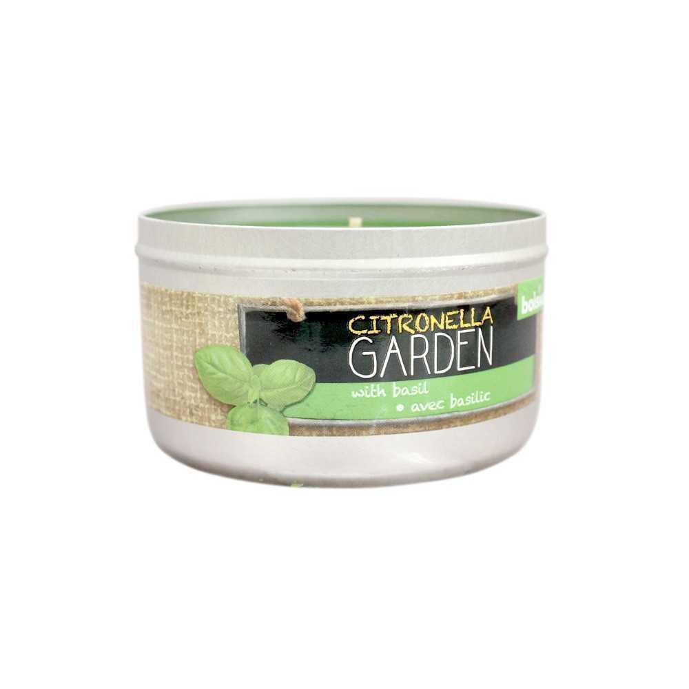Bolsius Garden Citronella&Basil/ Tin Candle