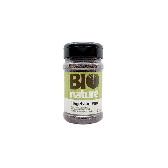 Bio Nature Hagelslag Puur 250g/ Dark Chocolate Sprinkles Bio Nature Hagelslag Puur 250g/ Dark Chocolate Sprinkles