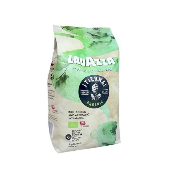 Cafe en Grano Lavazza Tierra - Bolsa 1Kg.