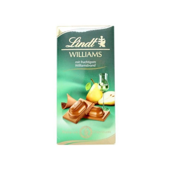 Lindt Schoko Williams / Chocolate con Licor de Pera 100g Lindt Schoko Williams / Chocolate con Licor de Pera 100g