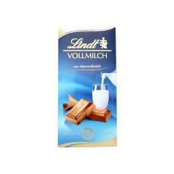 Lindt Schoko Alpenvollmilch / Chocolate con Leche de los Alpes 100g