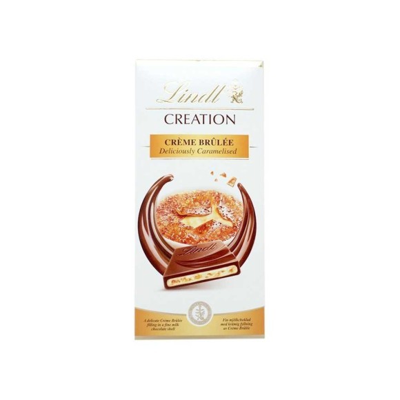 Lindt Creation Creme Brulee 150g/ Chocolate with Creme Brulee Lindt Creation Creme Brulee 150g/ Chocolate with Creme Brulee