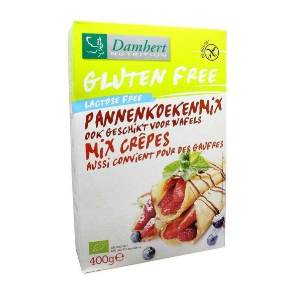 Damhert Gluten Free Pannenkoekenmix 400g/ Gluten Free Pancakes Mix Damhert Gluten Free Pannenkoekenmix 400g/ Gluten Free Pancakes Mix