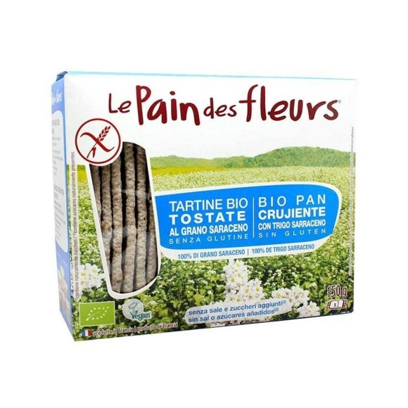 Le Pain des Fleurs Pan Crujiente Sin Gluten 150g/ Gluten Free Crispy Bread Le Pain des Fleurs Pan Crujiente Sin Gluten 150g/ Gluten Free Crispy Bread