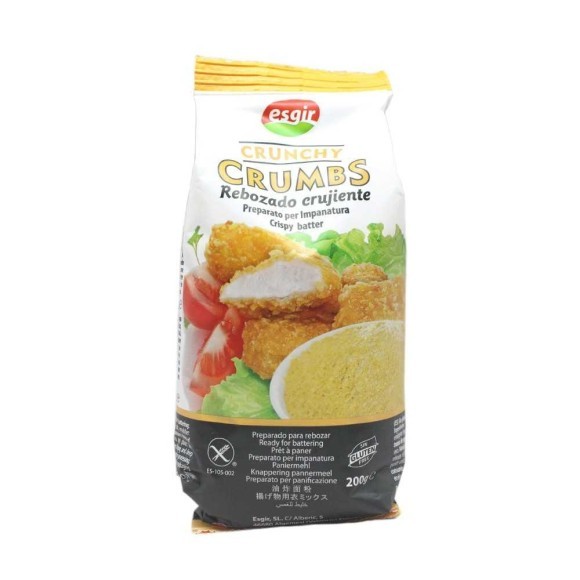 Esgir Rebozado Crujiente Sin Gluten 200g Esgir Rebozado Crujiente Sin Gluten 200g