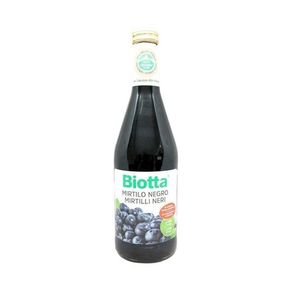 Biotta Zumo Mirtilo Negro 500ml Biotta Zumo Mirtilo Negro 500ml