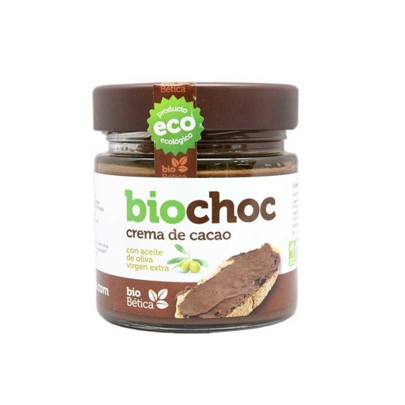Biobética Biochoc Crema de Cacao con Aceite de Oliva 200g/ Cocoa Spread with Olive Oil Biobética Biochoc Crema de Cacao con Aceite de Oliva 200g/ Cocoa Spread with Olive Oil