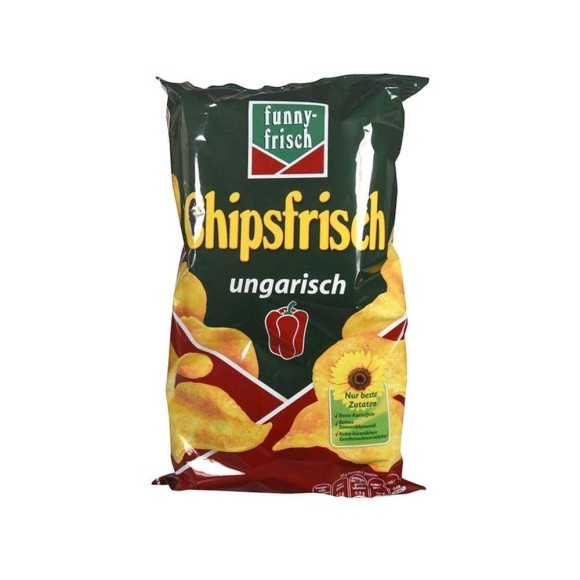 Funny-Frisch Chipsfrisch Ungarisch / Potato Crisps 150g Funny-Frisch Chipsfrisch Ungarisch / Potato Crisps 150g