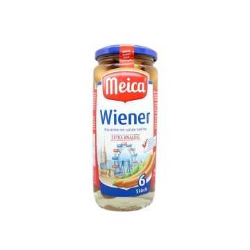Meica Wiener Würstchen Extra Knackig x6 540g/ Sausages