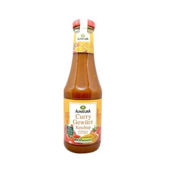 Alnatura Bio Curry Gewürze Ketchup 500ml/ Curry Ketchup Alnatura Bio Curry Gewürze Ketchup 500ml/ Curry Ketchup