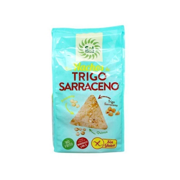 Sol Natural Bio Nachos de Trigo Sarraceno 80g Sol Natural Bio Nachos de Trigo Sarraceno 80g