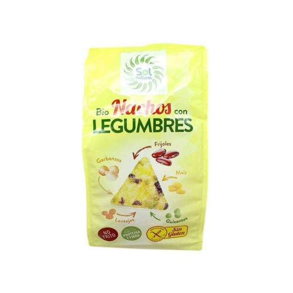 Sol Natural Bio Nachos de Legumbres 80g Sol Natural Bio Nachos de Legumbres 80g