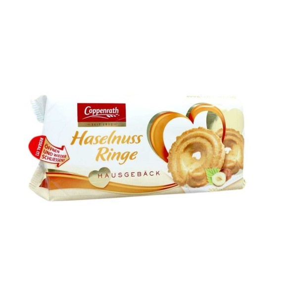 Coppenrath Haselnuss Ringe / Galletas de Avellana 200g Coppenrath Haselnuss Ringe / Galletas de Avellana 200g