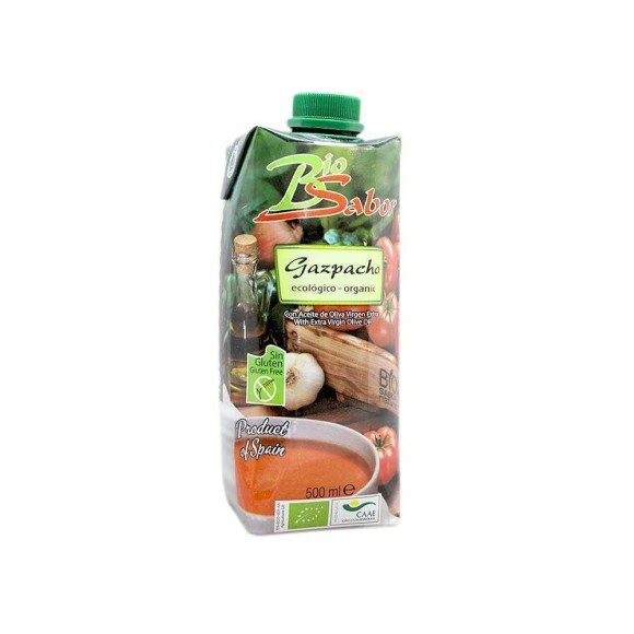 Biosabor Gazpacho Sin Gluten 500ml/ Gluten Free Gazpacho