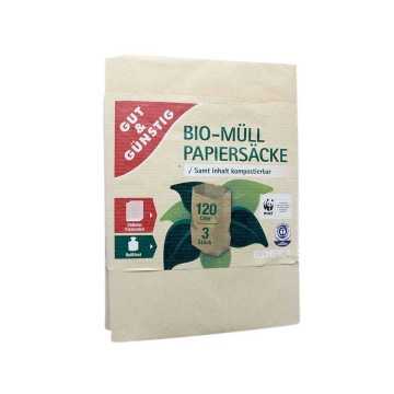 Gut&Günstig Bio-Müll papiersäcke x3/ Paper Bags