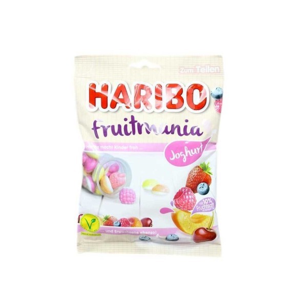 Haribo Fruitmania Joghurt / Golosinas sabor Yogur 175g Haribo Fruitmania Joghurt / Golosinas sabor Yogur 175g