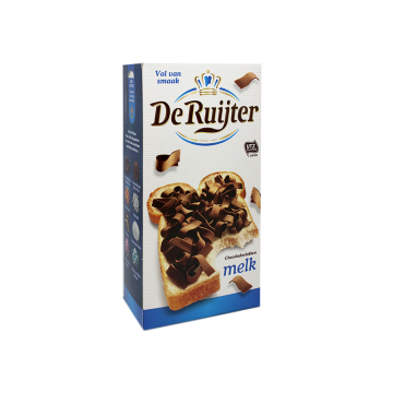 De Ruijter Chocolade Vlokken Melk / Milk Chocolate Sprinkles 300g