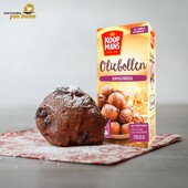 Do you want to make oliebollen quickly and easily?

Then make sure you have Koopmans Oliebollen at home.

The package contains a mixture of oliebollen and a bag of raisins. You will only have to add 2 eggs and water. And in the oven!

#Holland #Dutch #Netherlands #Oliebollen #Christmas #NewYear #raisins #flour #dough #yeast #sugar #cinammon #eggs #koopmans #dessert #costablanca #alfazdelpi #orihuela